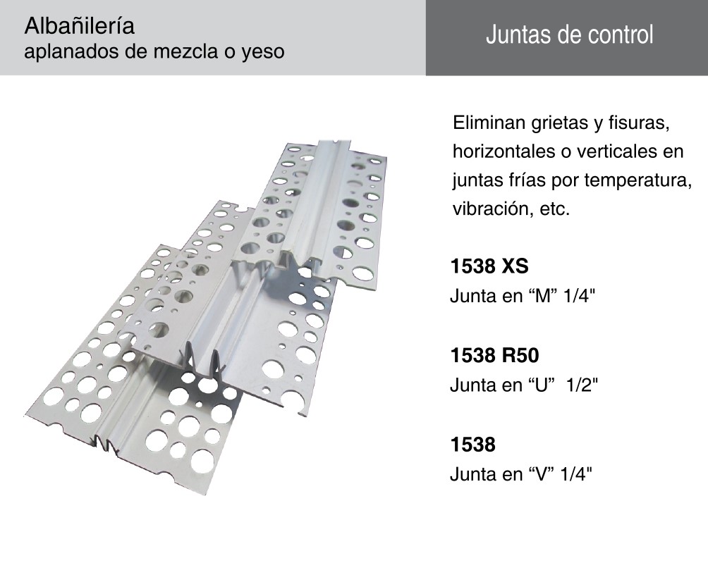 JUNTAS DE CONTROL