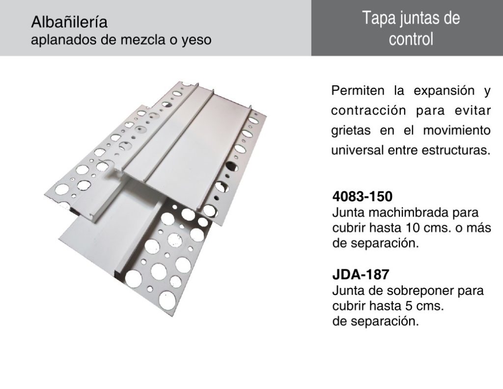 TAPAJUNTAS DE CONTROL
